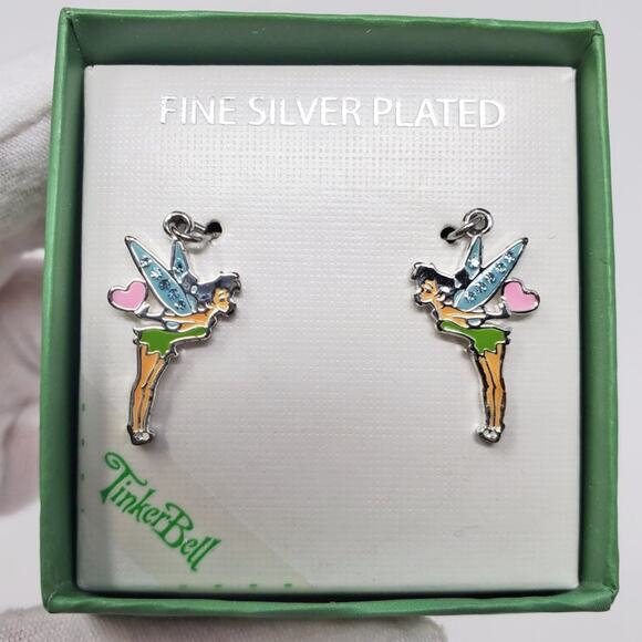 Disney Fairies Tinker Bell Dangle Earrings - Picture 9 of 13